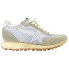 Golden Goose Running Marathon Light Blue Nylon and Suede Sneakers - 7