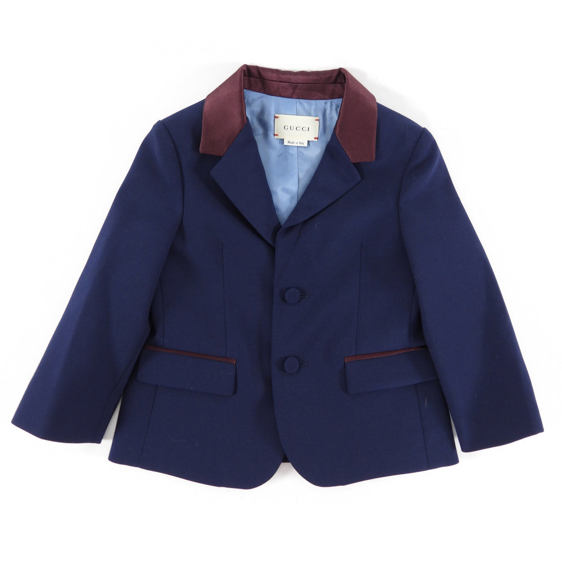 Gucci Baby Navy Blazer Jacket - 12/18 M