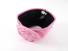 Gucci Pink Rosette Fabric Headband / Open Hat - M 57