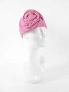 Gucci Pink Rosette Fabric Headband / Open Hat - M 57