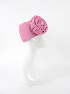 Gucci Pink Rosette Fabric Headband / Open Hat - M 57