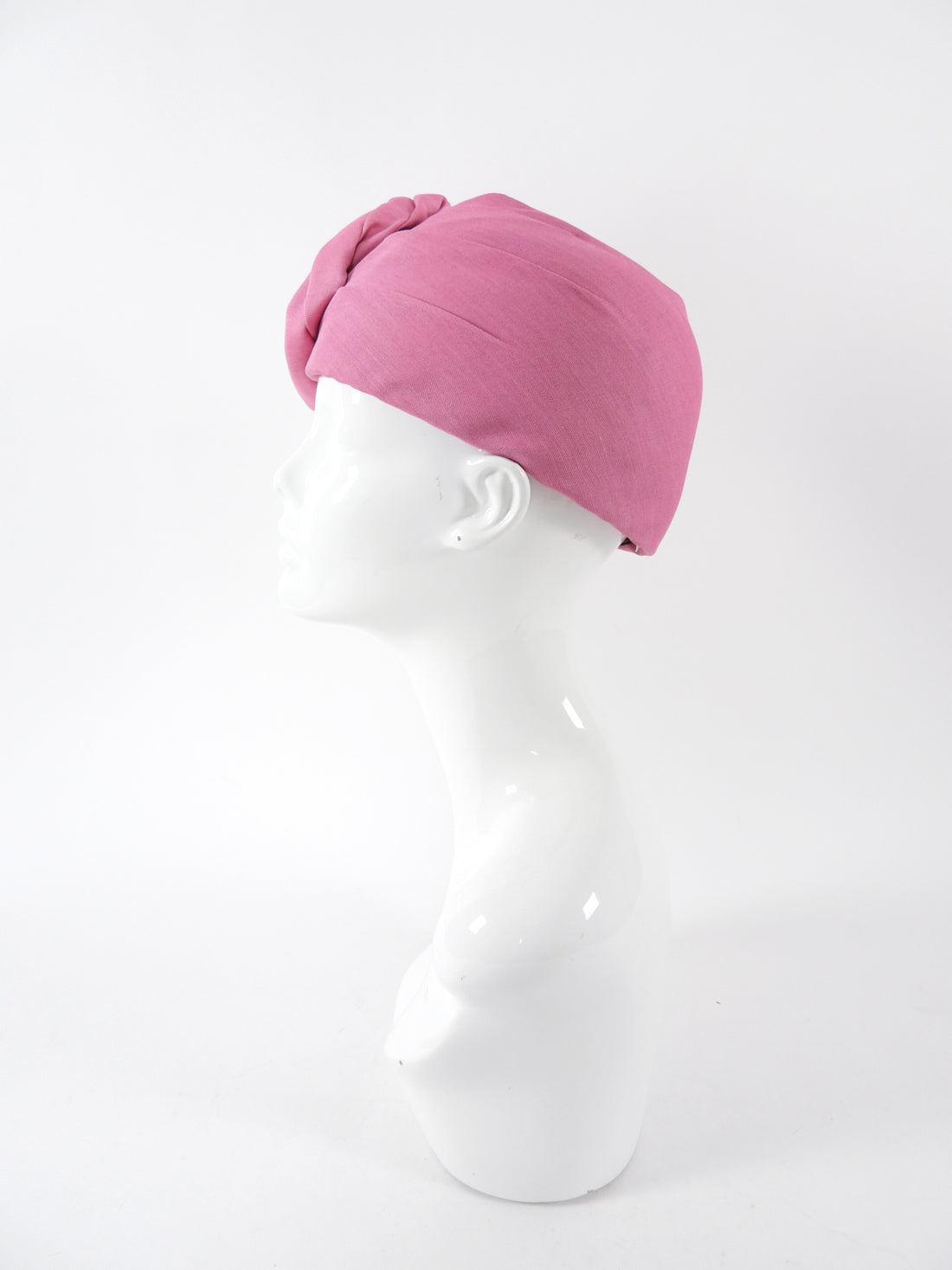 Gucci Pink Rosette Fabric Headband / Open Hat - M 57