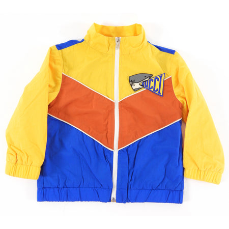 Gucci Baby Tricolor Shark Windbreaker Jacket - 9/12 M
