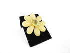 Guy Laroche Vintage 1980's Resin Flower Brooch
