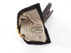 Hermes Dark Chocolate Brown Leather Gloves - 7 / 6.5