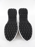 Hermes Grey Leather Loop Sneakers - 37