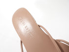 Jenni Kayne Nude Leather Flat Sandals - 37
