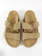 Jenni Kayne Tan Brown Suede Sandals - 37