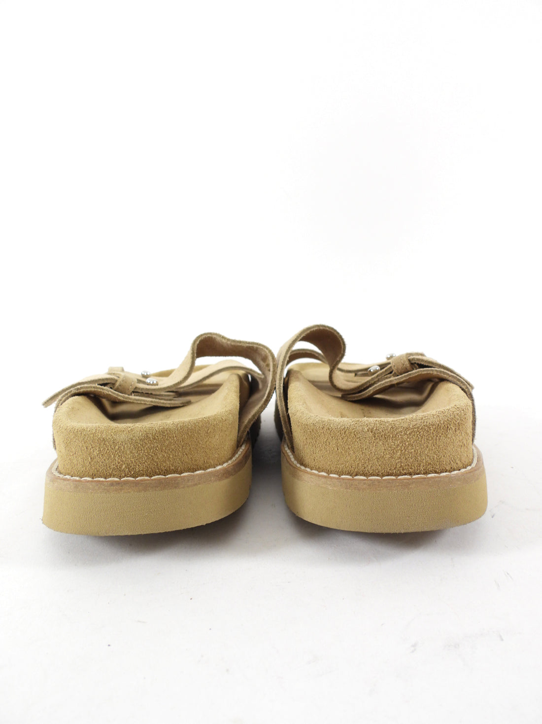 Jenni Kayne Tan Brown Suede Sandals - 37