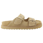 Jenni Kayne Tan Brown Suede Sandals - 37