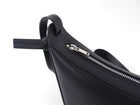 Jil Sander Black Leather Small Knot Bag