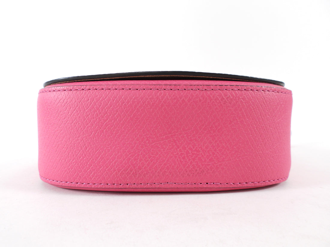 Longchamp Cherry Pink Leather XS Epure Crossbody Bag