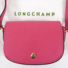 Longchamp Cherry Pink Leather XS Epure Crossbody Bag