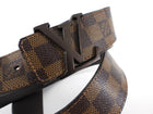 Louis Vuitton Damier Ebene Initiales Logo Belt - 90/36