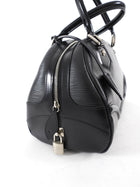 Louis Vuitton Black Epi Leather Bowling Montaigne PM Bag