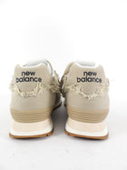 Miu Miu x New Balance Beige Frayed 574 Sneakers - 39.5