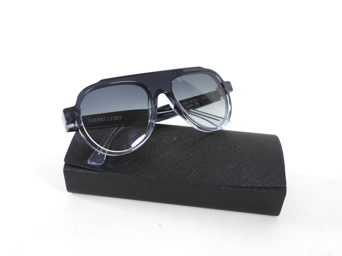 Thierry Lasry Clandesty 1001 Ombre Aviator Sunglasses