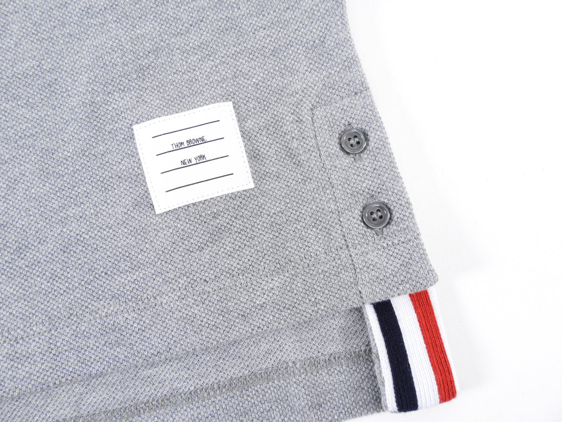 Thom Browne Grey Classic Polo Shirt - 6