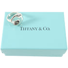 Tiffany & Co. x Elsa Peretti Sterling Silver Diamond Full Circle Ring