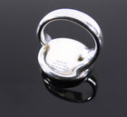 Tiffany & Co. x Elsa Peretti Sterling Silver Diamond Full Circle Ring