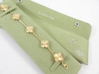 Van Cleef & Arpels 18k Yellow Gold Vintage Alhambra 5 motifs Bracelet