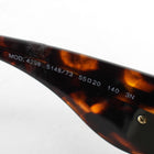 Versace Brown Oversized Round Medusa Tortoise Sunglasses