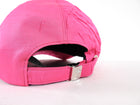 Versace Pink Satin Graffiti Logo Baseball Cap Hat