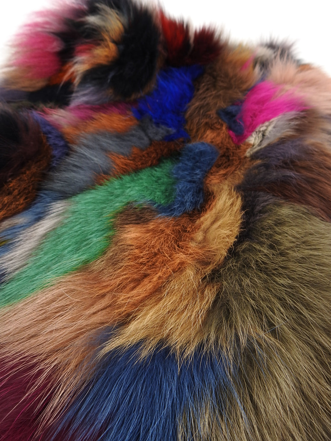 Adrienne Landau Patchwork Fox Fur Vest from Saks - S / 6