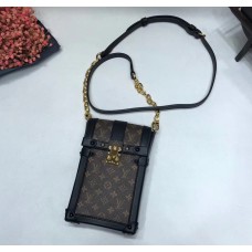 Louis Vuitton Monogram Canvas Vertical Trunk Pochette M63913