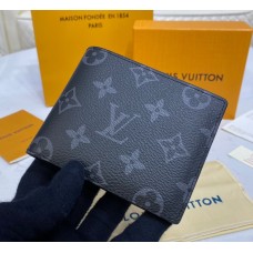 Louis Vuitton Monogram Eclipse Multiple Wallet M60895-black