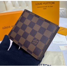 Louis Vuitton Damier Ebene Amerigo Wallet N60053-brown
