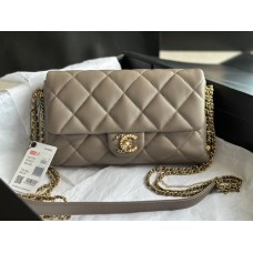 Chanel 2021 SS Flap bag C2563-gray