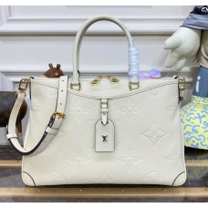 Louis Vuitton Monogram Empreinte Leather Trianon MM M46487-cream