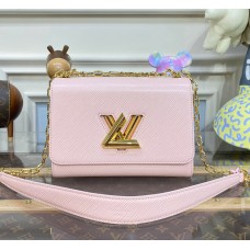 Louis Vuitton Twist MM M21026-pink