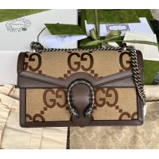Gucci Dionysus GG Supreme Medium Shoulder Bag GU400249C-brown