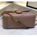 GG Marmont small Tan top handle bag