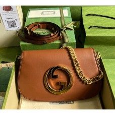 Gucci Blondie Shoulder Bag GU699268-brown