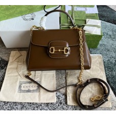Gucci Horsebit 1955 Medium Bag GU702049L-brown