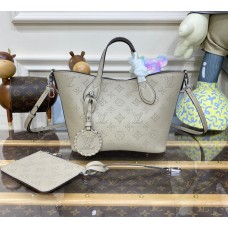 Louis Vuitton Mahina Leather Blossom PM M21848-light-gray