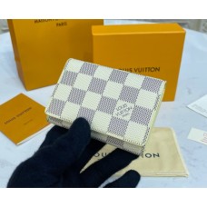 Louis Vuitton Damier Azur Enveloppe Carte de visite N63338-white