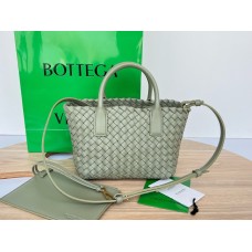 Bottega Veneta Mini Cabat B709464-travertine