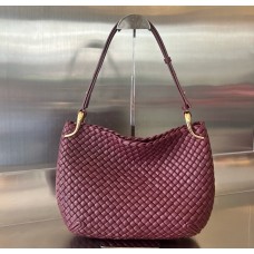 Bottega Veneta Clicker Medium Shoulder Bag B730969-barolo