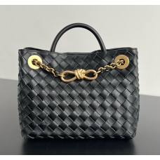 Bottega Veneta Small Andiamo With Chain B786008-black