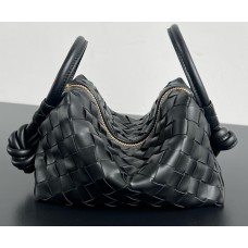 Bottega Veneta Small Loop Cross-Body Bag B796615-black