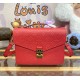 Louis Vuitton Monogram Empreinte Pochette Metis M41487-red