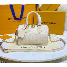 Louis Vuitton Monogram Empreinte Speedy Bandouliere 20 M46163