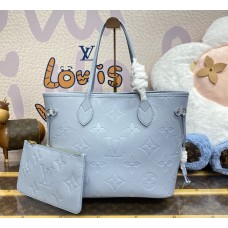 Louis Vuitton Monogram Empreinte Leather Neverfull MM M46482