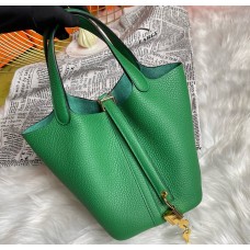 Hermes Picotin Lock 18 Golden Hardware H2218G-bamboo