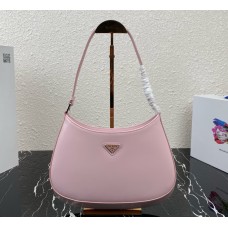 Prada Cleo brushed leather shoulder bag PD1BC499-pink