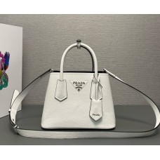 Prada Double Saffiano leather mini bag PD1BG443-white